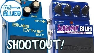 BOSS Blues Driver vs Digitech Screamin Blues Pedal [upl. by Calhoun]