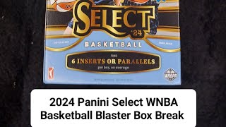 2024 Panini Select WNBA Basketball Blaster Box Break [upl. by Safier]