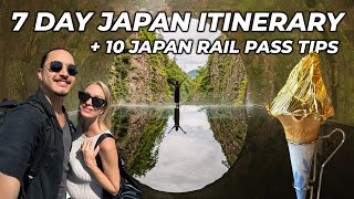 7 day Japan Itinerary with the JAPAN RAIL PASS Discovering Art In Japan [upl. by Alicul]