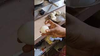 egg eggcutting eggslicing egglovers hacks tips ideas howtosliceboiledegg shorts viral yt [upl. by Asirem]