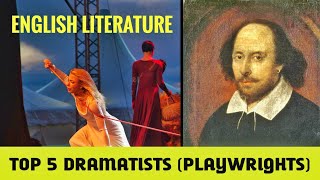 Top 5 Dramatists in English Literature  Playwrights [upl. by Ryley720]