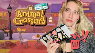 Touring then DELETING my OG Animal Crossing Island 🚫‼🔥 [upl. by Inaffets]