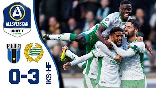 Höjdpunkter IK Sirius  Hammarby 03 Allsvenskan [upl. by Dannel]