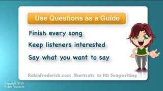 HOW TO WRITE A SONG 3 Build a Lyric on Your Title [upl. by Ryle]