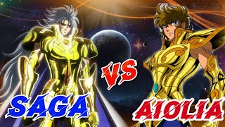 Saga vs Aiolia Dublado nos Estúdios STAR DUBS [upl. by Brace]