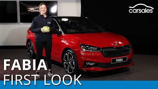 Skoda Fabia 2022 Walkround – First Look [upl. by Aicilef]