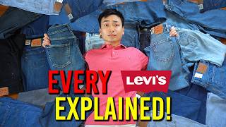 COMPLETE Guide To Levis Jean 30 Fits Explained [upl. by Kennard]