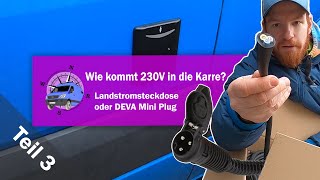 DEFA Mini Plug oder CEE Dose 🧐🔌🚫 Die AußensteckdoseLandstromsteckdose für 230V im Camper [upl. by Itsyrk]