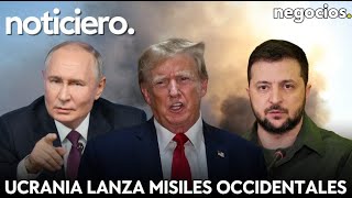 NOTICIERO Rusia prepara un ataque masivo en Kiev Ucrania lanza misiles occidentales y Trump cede [upl. by Erdried783]