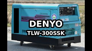 DENYO TLW300SSK Generator  Engine Starting Up [upl. by Muhan936]