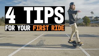 Onewheel 101 4 Tips for Beginners to Master the Ride [upl. by Anivad]