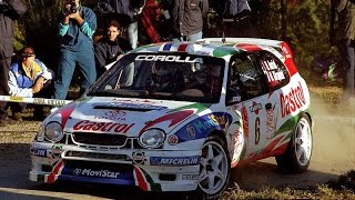 Didier Auriol Tribute Toyota Corolla Seat Cordoba WRC 19972000 [upl. by Lud]