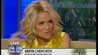 Kristin Chenoweth Fox And Friends interview [upl. by Bomke]