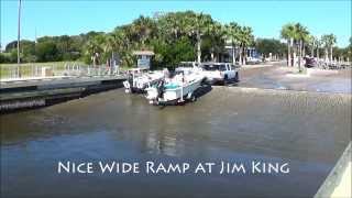 Jim King Boat Ramp Jacksonville Florida [upl. by Analra]