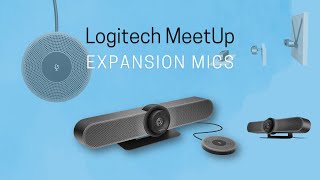 Upgrade your conference room with Logitech MeetUp Expansion Mics [upl. by Harrietta]