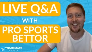 Live QampA with Pro Sports Bettor  Anthony Kaminskas [upl. by Anahtor]