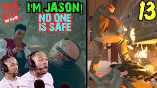 RAGE MODE w JASON Friday the 13th Gameplay 13 [upl. by Ayanaj]