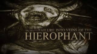 AKEPHALOS  THE HIEROPHANT OFFICIAL LYRICS VIDEO 2017 [upl. by Ayihsa]