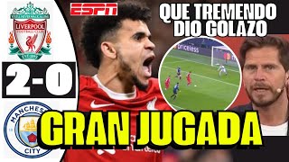 PARTIDAZO TREMENDO LUIS DÍAZ HIZO GOLAZO CON VELOCIDAD Y JUGADA SE LOS LLEVÓ EN PARTIDAZO SORPRENDE [upl. by Eaneg]