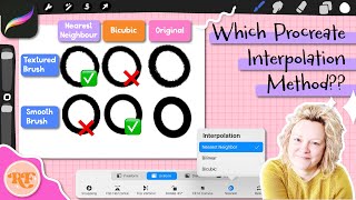 Which Interpolation Method Should I Use in Procreate [upl. by Aninat]