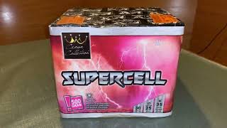 Supercell 0648  30 shots  Crown Collection Broekhoff Fireworks [upl. by Aihsal886]