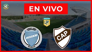 GODOY CRUZ VS PLATENSE EN VIVO 🔴 RELATO EMOCIONANTECon Sabor a Fútbol [upl. by Ineslta]