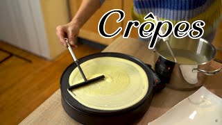 Crepes selber machen  Grundteig amp Rezept mit Crepe Maker [upl. by Siram314]