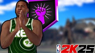 THIS 67 CENTER IS A PROBLEM IN NBA2K25  RISE UP HOF [upl. by Esimorp]