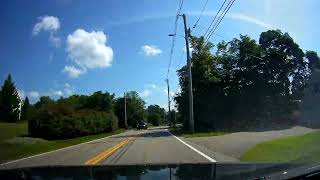 Driving through North Attleboro and Attleboro Massachusetts [upl. by Enneyehs959]