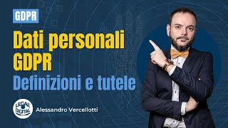 Quali sono i dati personali [upl. by Eldredge925]