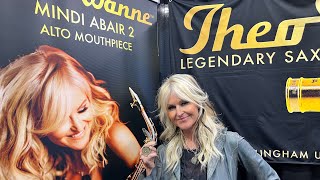 Theo Wanne Mindi Abair 2 Alto Mouthpiece  NAMM 2022 Smooth Jazz Family [upl. by Yhtur812]