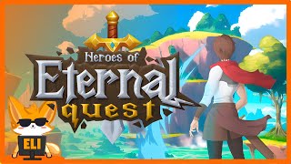 Heroes of Eternal Quest First Look amp Play No Commentary 2024 Gameplay [upl. by Gnirps]