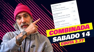 ⚡COMBINADA DE SABADO 14⚡  APUESTAS DEPORTIVAS  FUTBOL EUROPEO [upl. by Egan150]