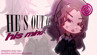 HES OUT OF HIS MIND  gacha  HP • spinners end trio [upl. by Ellenohs]