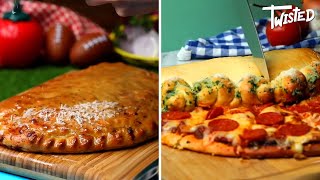 Calzone Recipes That Will Blow You Away  Twisted  Calzone amp Pizza Twist [upl. by Derraj]