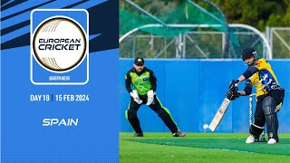 🔴 ECS Spain 2024  Day 18  T10 Live Cricket  European Cricket [upl. by Assirual]