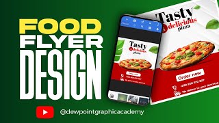 PIXELLAB FOOD FLYER DESIGN  Ep02 Smartphone graphic designing [upl. by Htederem554]