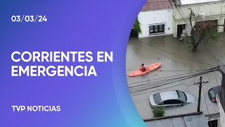 Corrientes en emergencia por las inundaciones [upl. by Manard]