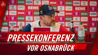 Baumgart „Meine Jungs werden heiß seinquot  Pressekonferenz vor Osnabrück  DFBPokal [upl. by Poll]