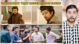 Pakistani React to GOAT Movie  Thalapathy Vijay Meets its Son Scene [upl. by Aehtla366]