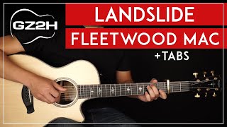 Landslide Guitar Tutorial Fleetwood Mac Guitar Lesson Fingerpicking  Electric Solo [upl. by Kroo]