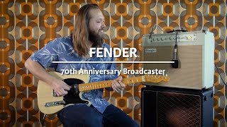 Fender 70th Anniversary Broadcaster played by Leif de Leeuw  Demo  The Fellowship of Acoustics [upl. by Eikkin934]