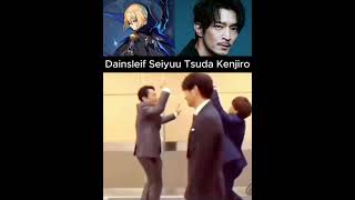 Dainsleif voice actor is in whole different level shorts dainsleif genshinimpact anime [upl. by Boor]