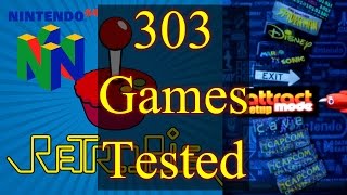 Raspberry Pi 3 Nintendo 64 Emulation  303 N64 Games Tested [upl. by Tarabar423]