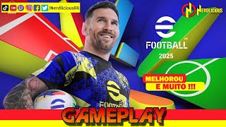 🎮 GAMEPLAY Jogamos eFootball 2025 no Modo Offline no PS5 Será que vale a pena baixar Confira [upl. by Aihsi]