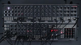 Erica Synths Techno System sound demo [upl. by Helbonnas930]