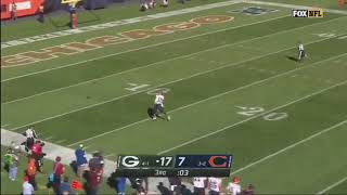 Corey Bojorquez Green Bay Packers 82 yard punt [upl. by Anerec]