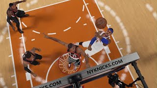 NBA 2K15 Trail Blazers vs Knicks Regular Season 20142015 [upl. by Adnulahs504]