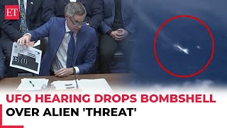 US Congress hearing on UFOs drops bombshell Witnesses testify about secret footage of a white orb [upl. by Eolanda]