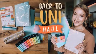 BACK TO UNI HAUL amp Essentials  perfekter Start ins neue Semester  JustSayEleanor [upl. by Allac]